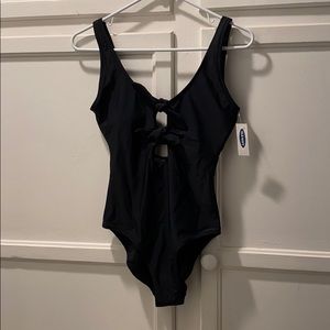 NWT Old Navy Double Knot One Piece Bathing Suit